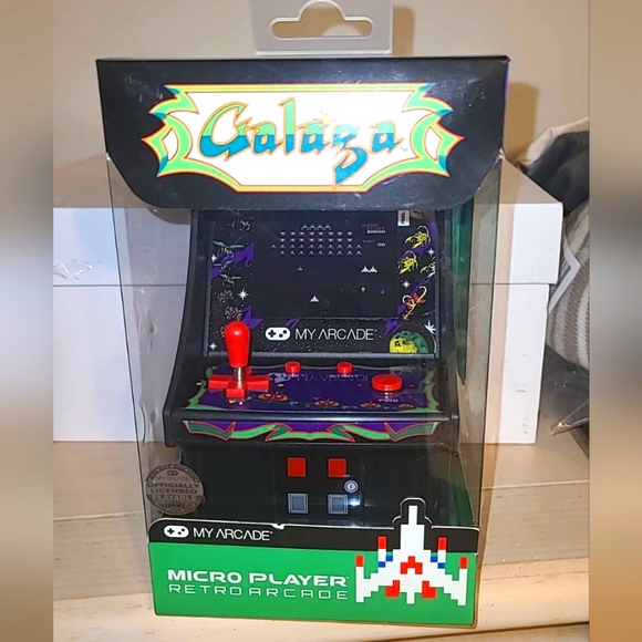 My Arcade Galaga Collectible Retro Handheld Game, New